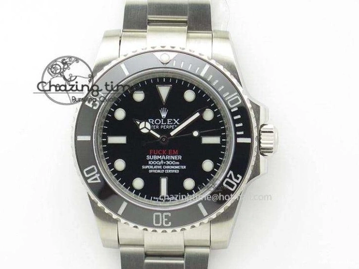 1218 WrinkleFree Daytona DIW Carbon OMF Best Edition Carbon Black Dial Red Hand on Black Nylon Strap A 2846